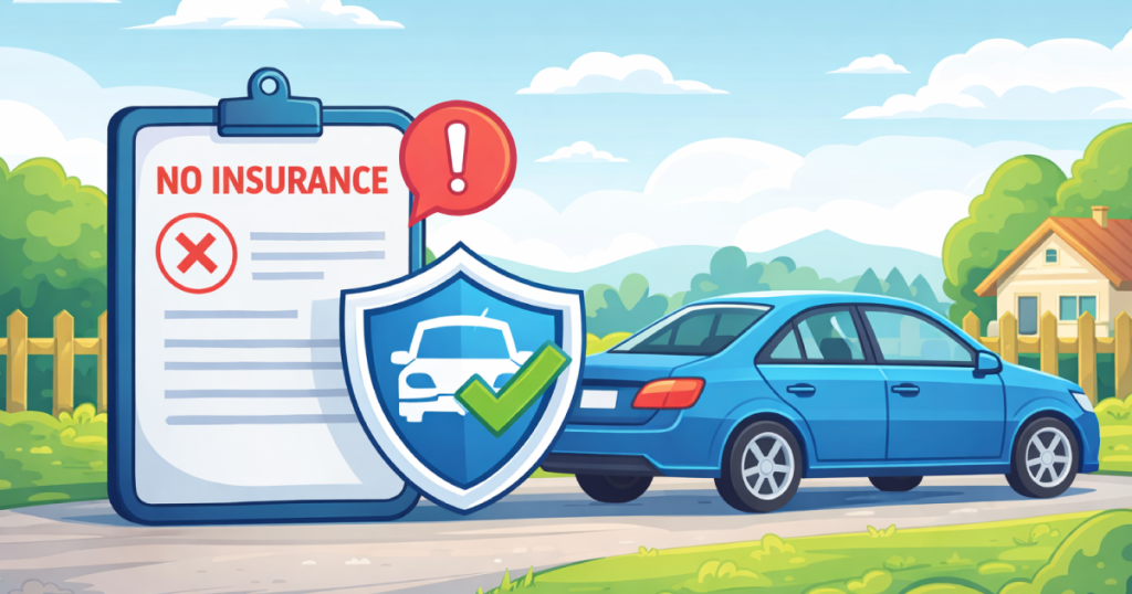 can i park a car without insurance